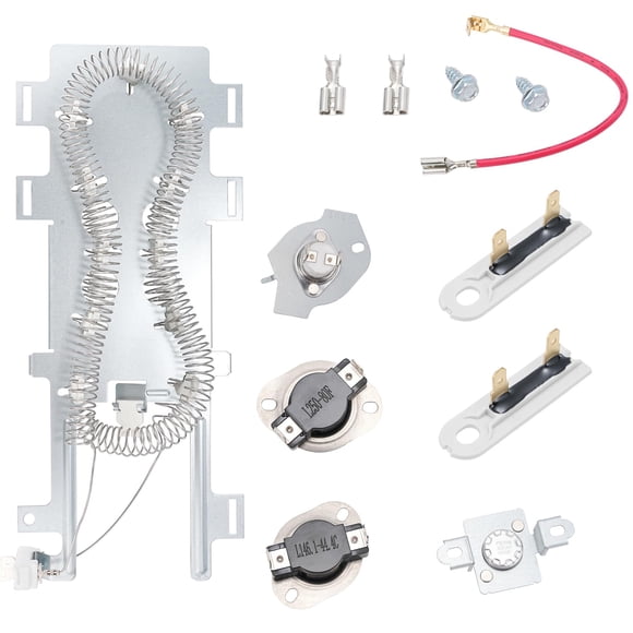 Kit de Repuesto de Elemento Calefactor para Secadora NelsMich 8544771