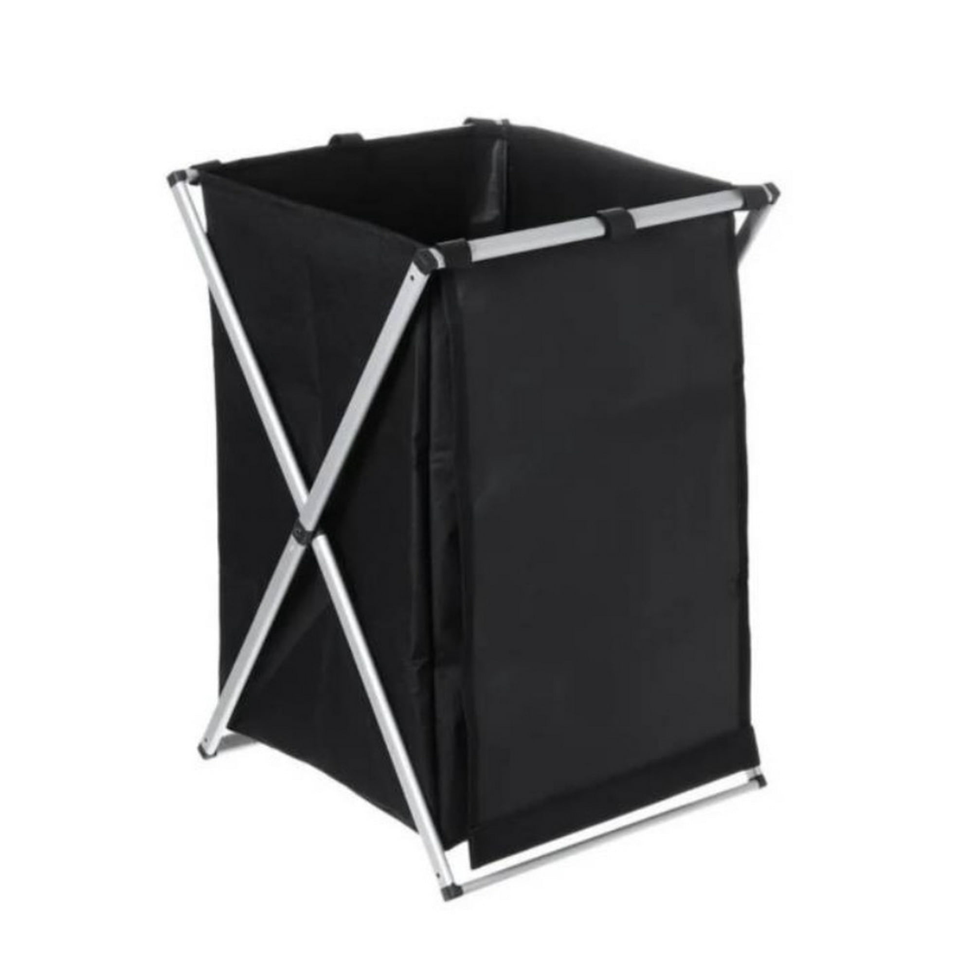 Tomasstore - Cesta Negra De Almacenamiento De Ropa Sucia Plegable Organizador