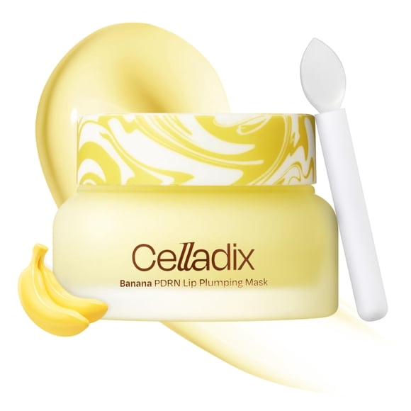 Mascarilla para rellenar labios Celladix Banana PDRN 15 ml con miel y colágeno