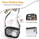 thumbnail image 2 of Bolsa Transparente MoKo para Eventos en Estadio, Impermeable, Ligera y Negra, 2 of 7