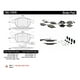 thumbnail image 2 of Pastillas Freno para auto Seat Ibiza 2015-2017 Delantero, 2 of 5