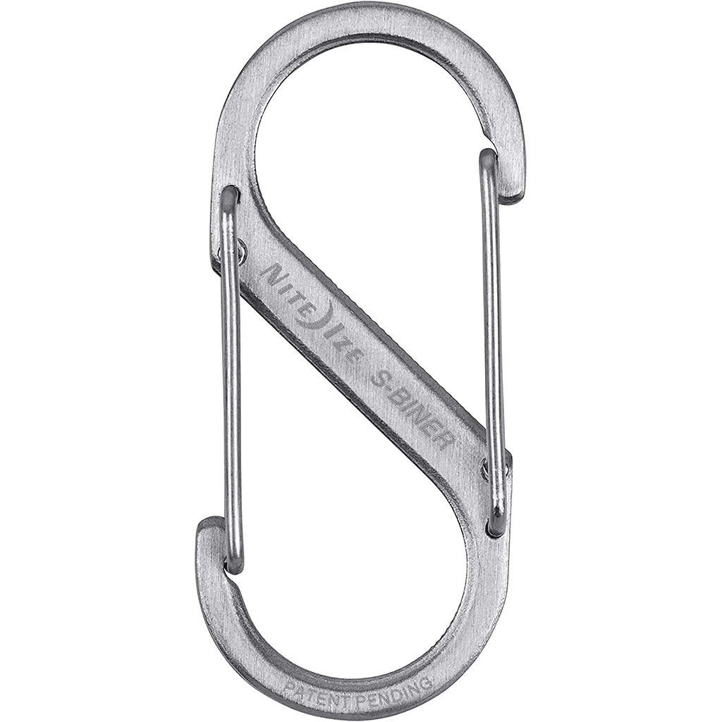 Mosquetón S-biner® Stainless Steel Dual Carabiner #3 Nite Ize Gris