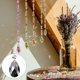 thumbnail image 5 of Uxcell Colgantes de Cristal en Forma de Gota para Candelabro, Paquete de 10, Longitud de 85mm, Prismas de Candelabro de 38mm, Adornos de Cuentas para Decoración, Gris Galvanizado, 5 of 7