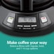 thumbnail image 3 of Cafetera Hamilton Beach programable para 12 tazas negra 46293, 3 of 9