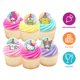 thumbnail image 2 of Adorno para pastel DecoPac Hello Kitty - Pack de 24 anillos, 2 of 8