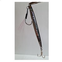 Silstar - Señuelo Jig 10Cms 30Gr Plomo/Fibra Negro/Pejerey