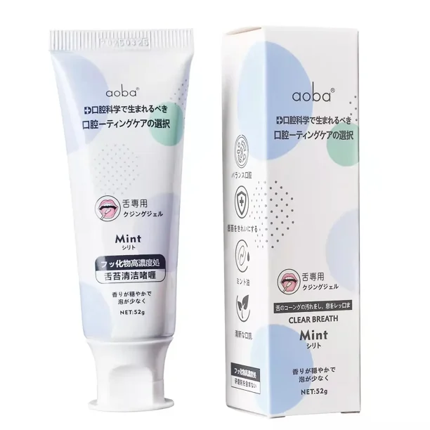 Limpiador De Lengua for Tongue Cleaning Gel and Brush Kit Removing Mouth Odour and Bad Breath Personal Health Care Vaporizador
