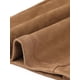 thumbnail image 5 of Abrigo de Trinchera de Gamuza Sintética para Mujer INSPIRE CHIC, Abrigo de Invierno de Una Sola Fila con Cinturón y Cuello de Piel L Marrón, 5 of 6