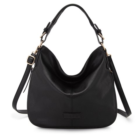 Bolso De Mano Montana West Hobo De Piel Vegana Ajustable Negro