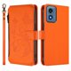 thumbnail image 2 of Funda Cartera Mariposa para [Motorola Moto G Play 2024 4G] con Soporte y Cremallera Naranja, 2 of 6