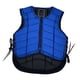 thumbnail image 5 of Chaleco de equitación, Guardias deportivos Chaleco con cremallera Accesorios transpirables Chaleco de entrenamiento Chaleco ecuestre para hombres para , azul, Niño S, 5 of 5