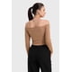 thumbnail image 3 of Polera Mujer Bardot C/Cierre Camel, 3 of 4