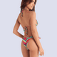 thumbnail image 2 of Bikini Triangulo Rayado Brillante Chamela, 2 of 9