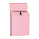 thumbnail image 1 of Buzón Montado En La Pared, Buzón Decorativo Simple Rosa Para Puerta, Oficina, Casa, 1 of 3