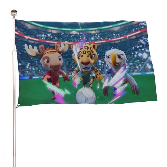 Maple Bandera impresa con temática, regalo perfecto para fanáticos, amigos y familiares, y adecuada para actividades al aire libre e interiores, decoraciones de fiesta. 60*90CM