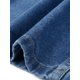 thumbnail image 5 of INSPIRE CHIC Falda de Mezclilla para Mujer de Largo Medio con Botones en Línea H Larga en Azul M, 5 of 6