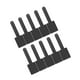 thumbnail image 1 of 10x Bridas Para Cables Reutilizables Organizador De Cables Para Centros De Datos Cables De Computadora Para El Hogar Negro, 1 of 5