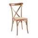 thumbnail image 2 of Pack 4 Silla Crossback Madera & Rattan | Natural, 2 of 4