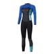 thumbnail image 4 of Traje de neopreno de cuerpo completo para mujer UPF 50+ Buceo Surf Rash Guard Royal Blue XL, 4 of 5