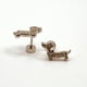 thumbnail image 1 of Aro de Perrito con Circones Transparentes de Plata 925, 1 of 2