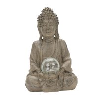 Bothyi - Estatua De Buda Con Estatuilla Coleccionable Ligera Para Sala De Estar Dormitorio Interior