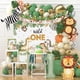 thumbnail image 1 of Decoraciones de cumpleaños con tema XULE Wild One Jungle Safari, 1 of 8