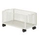thumbnail image 1 of Carrito De Almacenamiento Con Ruedas Para Debajo Del Escritorio, De Malla, Para Manualidades Escolares, L, Blanco, 1 of 4