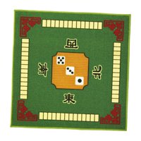 Bothyi - Mahjongg Mat Antideslizante Mahjong Accesorios Mantel Para Juegos De Escritorio De Cartas Verde