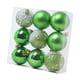 thumbnail image 1 of 9x Bolas De Navidad Decorativas Decoración Del Hogar Para Restaurantes Chimeneas Cumpleaños Verde, 1 of 3