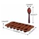 thumbnail image 4 of Molde Chocolate Moldes Silicona Chocolate Cucharas, 4 of 10