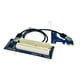 thumbnail image 3 of Tarjeta Adaptadora PCI-E Express X1 A Dual PCI Riser Extender Con Cable USB 3.0, 3 of 3