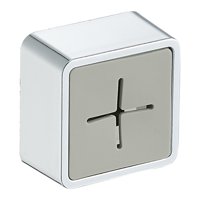 Bothyi - Soportes Para Toallas De Té Suministros De Cocina Toallero Autoadhesivo Gris