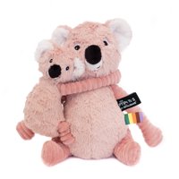 Les Ptipotos - Peluche Koala Trankilou Mamá Y Bebé - Rosa