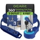 thumbnail image 1 of Cable de extensión GearIt 360, enchufe plano giratorio, 3 salidas, 6 pies, 1 of 9