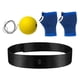 thumbnail image 3 of Diadema Con Pelota De Reflejo De Boxeo, Mejora La Coordinación Ojo-mano, Agilidad Ajustable, Color Amarillo, 3 of 5