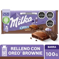 Chocolate Relleno Con Oreo Brownie 100 G Milka