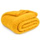 thumbnail image 2 of Manta de forro polar PAVILIA Sherpa, color amarillo mostaza, 150 x 200 cm, 2 of 9