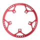thumbnail image 3 of 45T 47T 53T 56T 58T Plato 130 BCD Anillo de cadena de velocidad simple Rojo 53T, 3 of 5