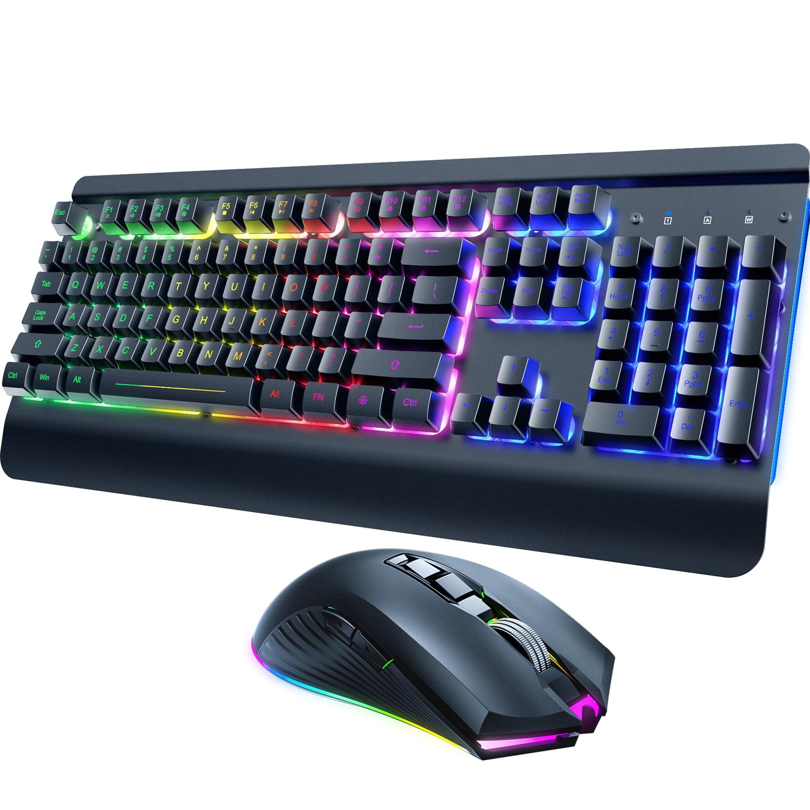 Combinación De Teclado Y Ratón Inalámbricos Para Juegos Risophy 3200 Mah