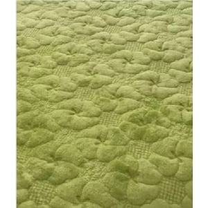 Genérico - Piecera Polar Tela Reversible 95X210 Cm Color Verde Pistacho