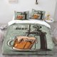 thumbnail image 1 of Nitrogen Beer Themed Bedding Set Duvet Cover and Pillowcase Set Soft and Comfortable, 1 of 1
