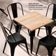 thumbnail image 4 of Pack 6 Sillas Comedor Terraza Restaurante Apilables Metal Industrial Tolix Negras, 4 of 8