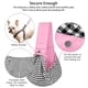 thumbnail image 4 of Portabicicletas para mascotas Cuby, reversible, para perros y gatos, color rosa, 4 of 7