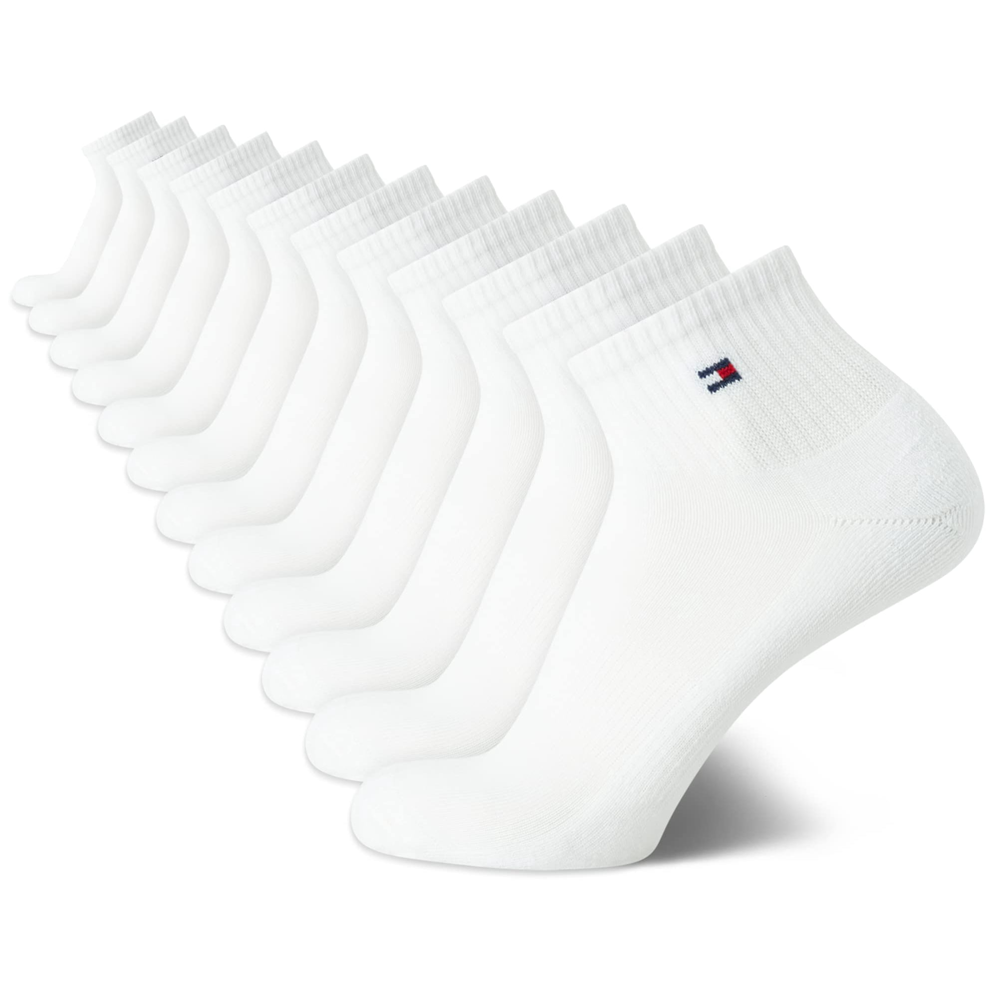 Pack De 12 Cojines Quarter Socks Tommy Hilfiger Performance