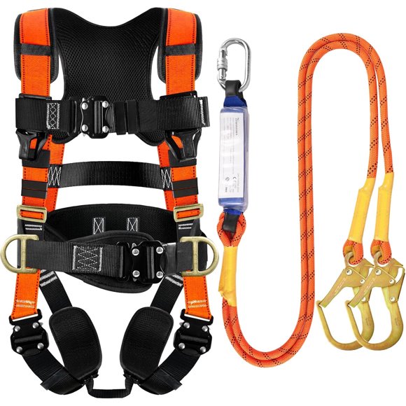 Arnés TRSMIMA Kit Anticaídas 25 kN 130 a 310 lb