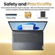 thumbnail image 4 of Laptop Lenovo IdeaPad Slim 3 15.6" FHD Intel N150 8GB DDR5, 4 of 9