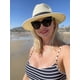 thumbnail image 5 of Sombrero de Panamá de paja FURTALK para mujer y hombre, verano, playa, 5 of 7