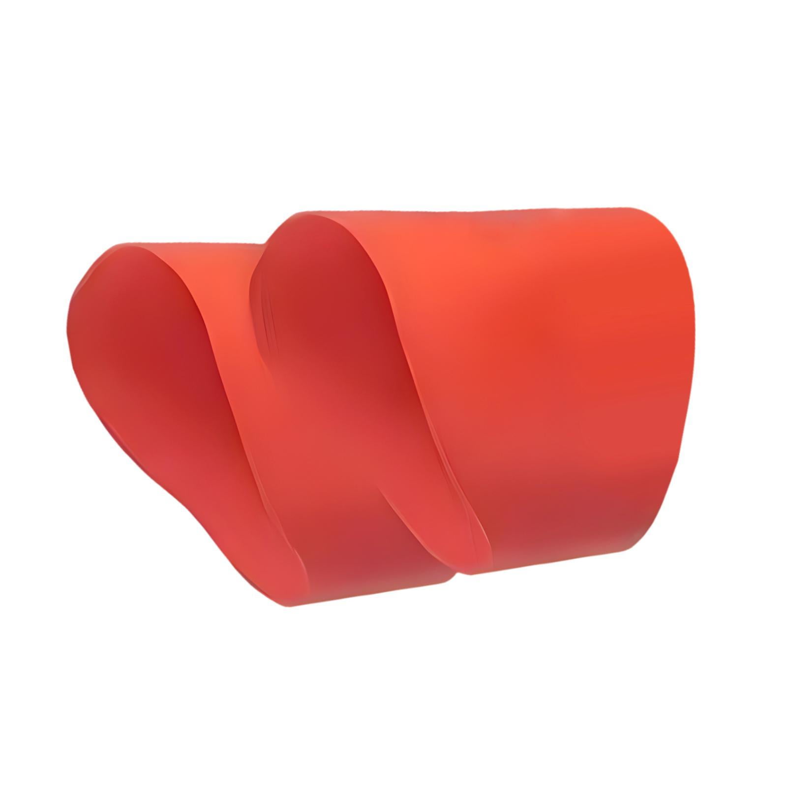 Ioensy - Bandas Para Cordones De Zapatos De Fútbol Juego Para Zapatos De Béisbol De Fútbol Todas Las Actividades Deportivas Rojo