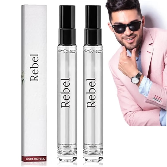 Perfume Rebel Pheromone Cologne Para Hombre 2 Ml X 2