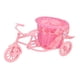 thumbnail image 2 of Bicicleta Flor Artificial Cesta Florero Planta Estante Para Fiesta Interior Decoración Del Hogar Rosa, 2 of 5